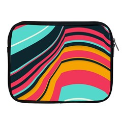 Bent Waves                                                                                                       			apple Ipad 2/3/4 Zipper Case by LalyLauraFLM