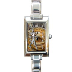 Dragon Slayer Rectangle Italian Charm Watch by icarusismartdesigns