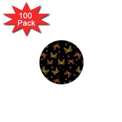 Insects Motif Pattern 1  Mini Buttons (100 Pack)  by dflcprints