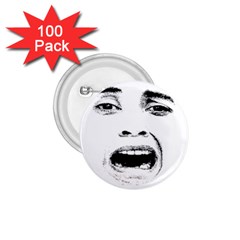 Scared Woman Expression 1 75  Buttons (100 Pack)  by dflcprints