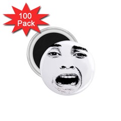 Scared Woman Expression 1 75  Magnets (100 Pack)  by dflcprints