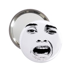 Scared Woman Expression 2 25  Handbag Mirrors