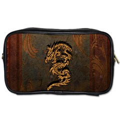 Awesome Dragon, Tribal Design Toiletries Bags 2-side by FantasyWorld7