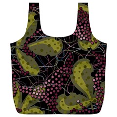 Abstract garden Full Print Recycle Bags (L) 