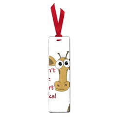 Giraffe Joke Small Book Marks by Valentinaart