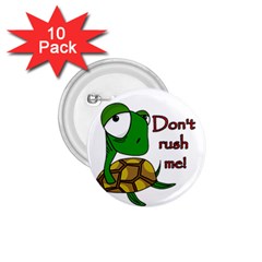 Turtle Joke 1 75  Buttons (10 Pack) by Valentinaart