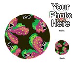 Colorful leafs Playing Cards 54 (Round)  Front - SpadeK