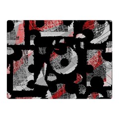 Red Shadows Double Sided Flano Blanket (mini) 