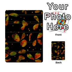 Floral Abstraction Multi-purpose Cards (rectangle)  by Valentinaart