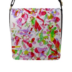 Summer Flap Messenger Bag (l)  by Valentinaart