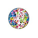 Colorful pother Hat Clip Ball Marker (10 pack) Front