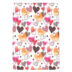 Colorful Cute Hearts Pattern Flap Covers (S) 