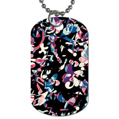 Creative Chaos Dog Tag (two Sides) by Valentinaart