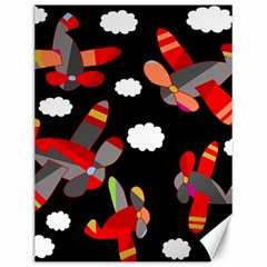 Playful airplanes  Canvas 12  x 16  