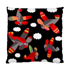 Playful airplanes  Standard Cushion Case (One Side)