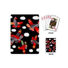 Playful airplanes  Playing Cards (Mini) 