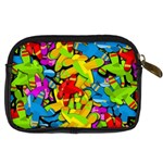 Colorful airplanes Digital Camera Cases Back