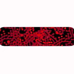 Red Emotion Large Bar Mats by Valentinaart