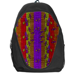 Raining Flowers From The Sky Backpack Bag by pepitasart