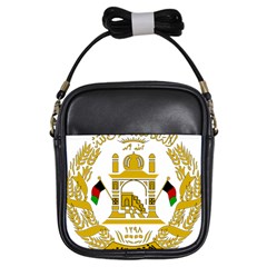 Emblem Of Afghanistan, 2004-2013 Girls Sling Bags by abbeyz71