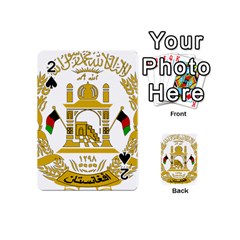 Emblem Of Afghanistan, 2004-2013 Playing Cards 54 (mini)  by abbeyz71