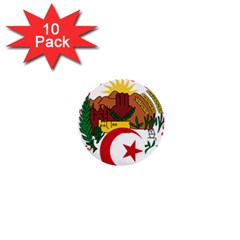 National Seal Of Algeria 1  Mini Buttons (10 Pack)  by abbeyz71