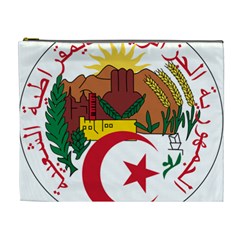 National Seal Of Algeria Cosmetic Bag (xl)