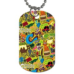 C Pattern Dog Tag (Two Sides)