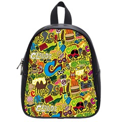 C Pattern School Bags (Small) 