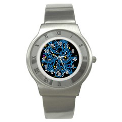 Blue fantasy Stainless Steel Watch