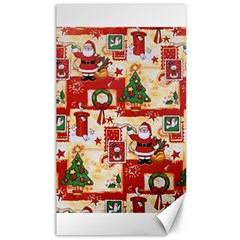 Santa Clause Mail Bird Snow Canvas 40  x 72  