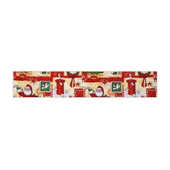 Santa Clause Mail Bird Snow Flano Scarf (Mini)