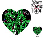 Green fantasy Playing Cards 54 (Heart)  Front - SpadeJ