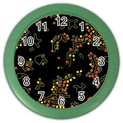 In My Mind 2 Color Wall Clocks by Valentinaart