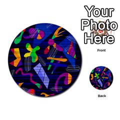 Colorful Dream Multi-purpose Cards (round) 