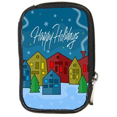 Xmas Landscape Compact Camera Cases by Valentinaart