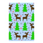 Reindeer and Xmas trees  Shower Curtain 48  x 72  (Small)  Curtain(48  X 72 ) - 42.18 x64.8  Curtain(48  X 72 )