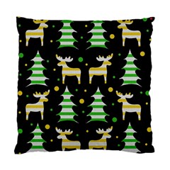 Decorative Xmas reindeer pattern Standard Cushion Case (One Side)