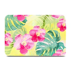 Tropical Dream Hibiscus Pattern Plate Mats by DanaeStudio