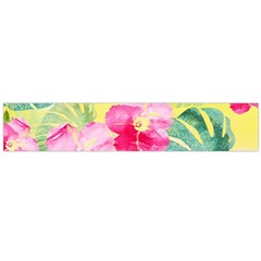 Tropical Dream Hibiscus Pattern Flano Scarf (large)