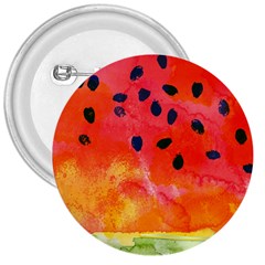 Abstract Watermelon 3  Buttons by DanaeStudio