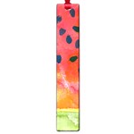 Abstract Watermelon Large Book Marks Front