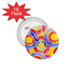 Blue And Pink Dream 1 75  Buttons (10 Pack)