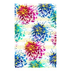 Colorful Dahlias Shower Curtain 48  X 72  (small)  by DanaeStudio