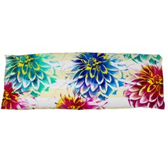 Colorful Dahlias Body Pillow Case (Dakimakura)