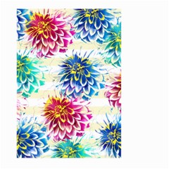 Colorful Dahlias Large Garden Flag (Two Sides)