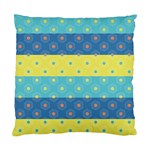 Hexagon And Stripes Pattern Standard Cushion Case (Two Sides) Back