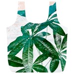 Pachira Leaves  Full Print Recycle Bags (L)  Front