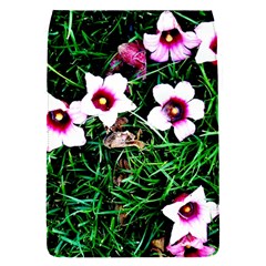 Pink Flowers Over A Green Grass Flap Covers (s)  by DanaeStudio