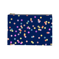 Playful Confetti Cosmetic Bag (large) 